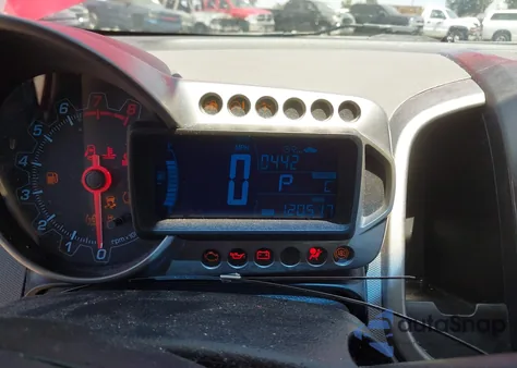 2013 Chevrolet Sonic Lt Auto из США, поврежденный, VIN 1G1JC5SH3D4160277